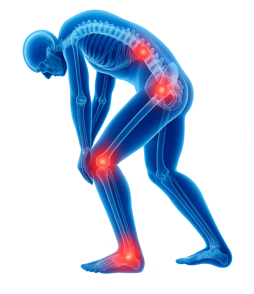 Schmerzen entstehen nicht dort, wo sie gespürt werden