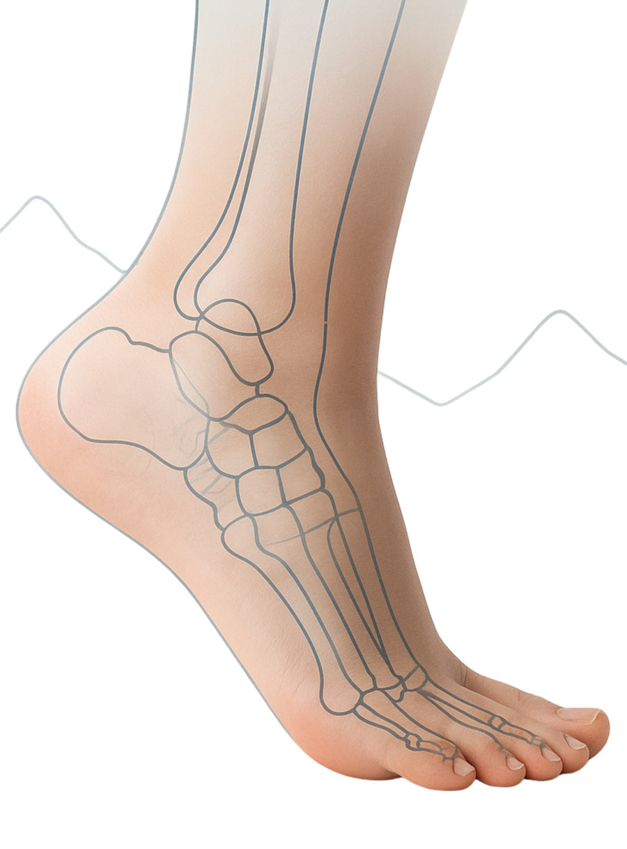 Der Ursprung vieler Schmerzen liegt bei den Füßen